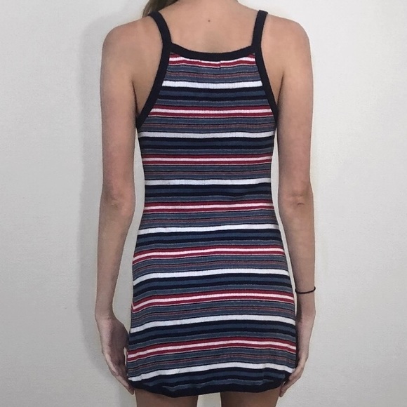 UNIF red white and blue striped dress <3 - Picture 2 of 2